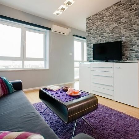 Platinum Towers Luxury Apartments วอร์ซอ ภายนอก รูปภาพ
