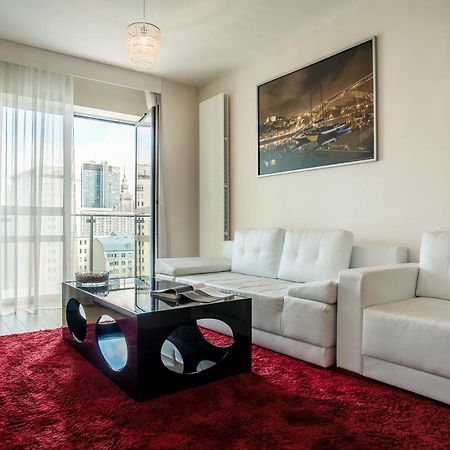 Platinum Towers Luxury Apartments วอร์ซอ ภายนอก รูปภาพ