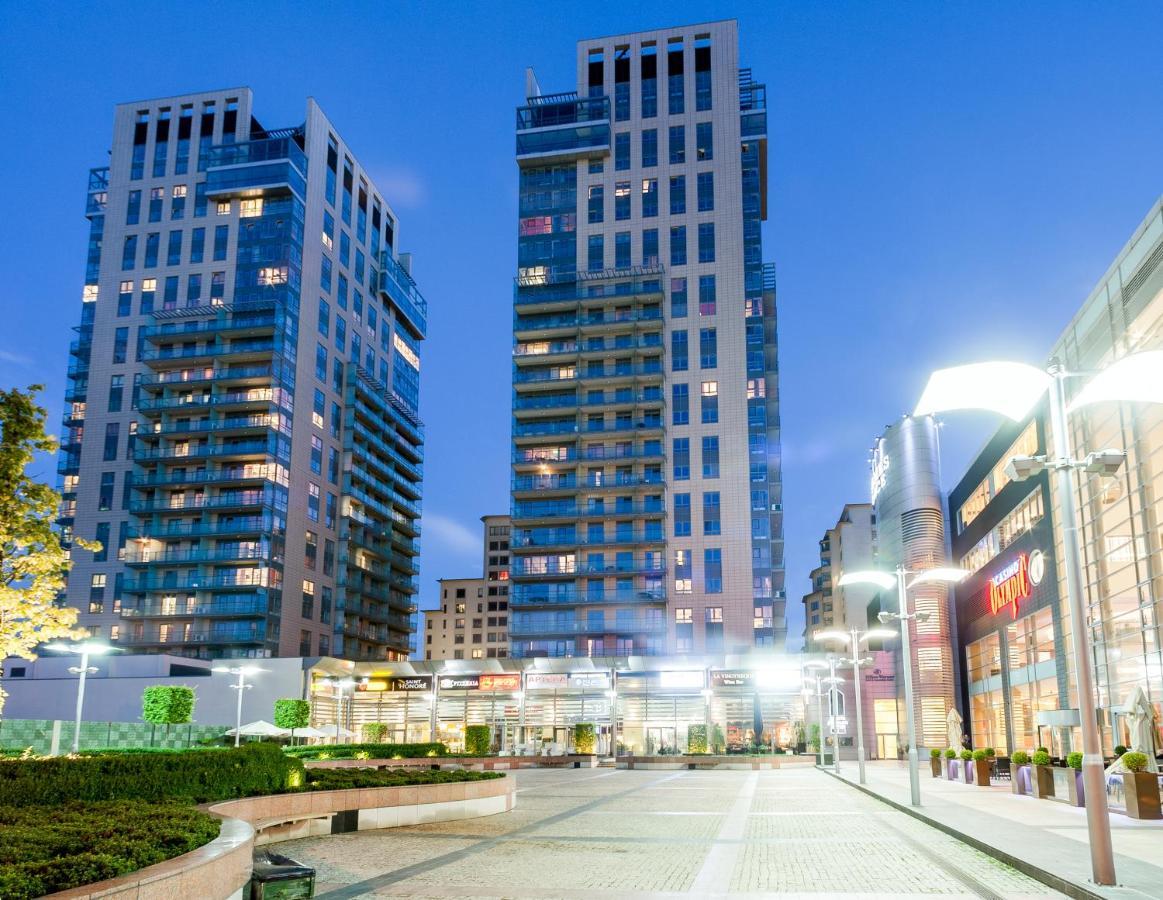 Platinum Towers Luxury Apartments วอร์ซอ ภายนอก รูปภาพ
